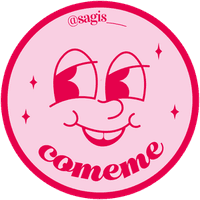 Sticker: ¡Comeme!