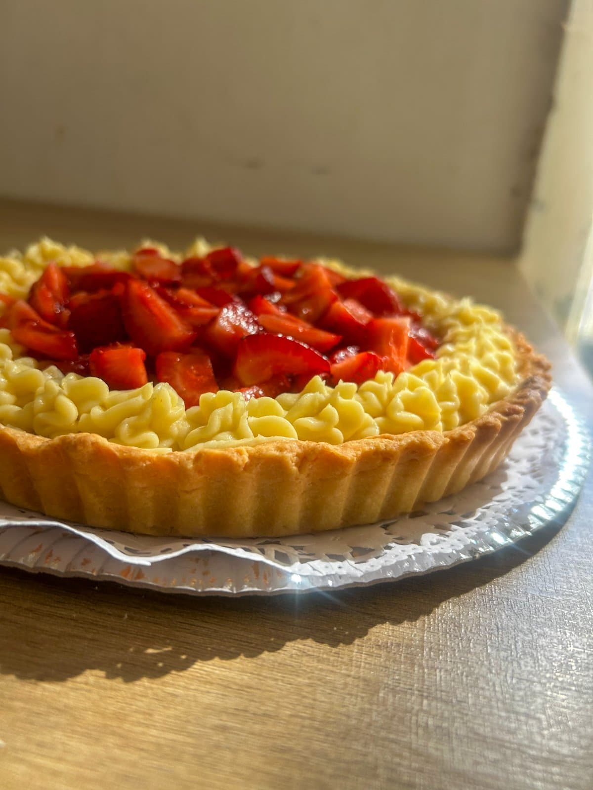 Tarta de pastelera y frutilla (24cm)
